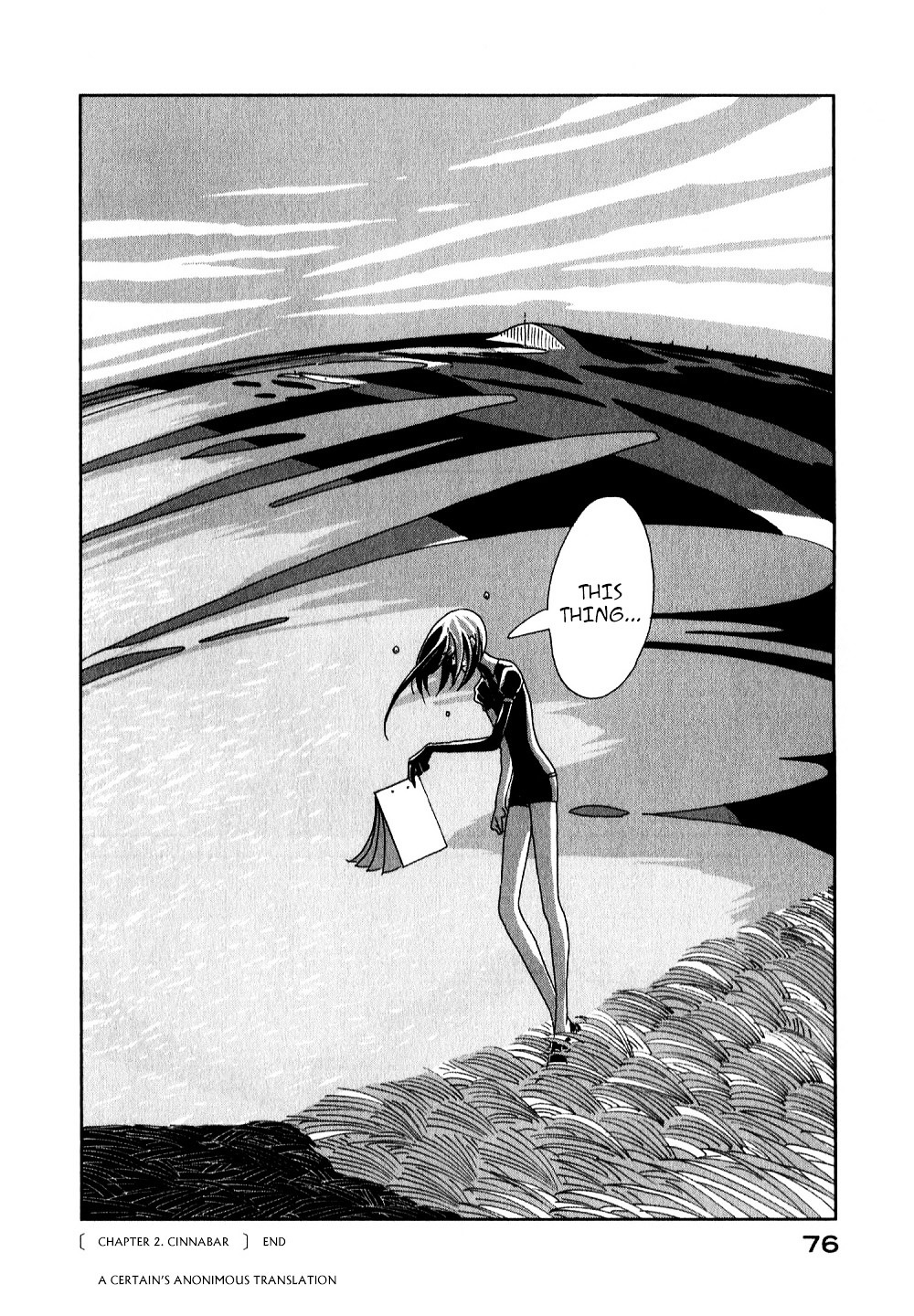 Houseki no Kuni Chapter 2 page 38 - Chapter 2 : Cinnabar (original version of translation)