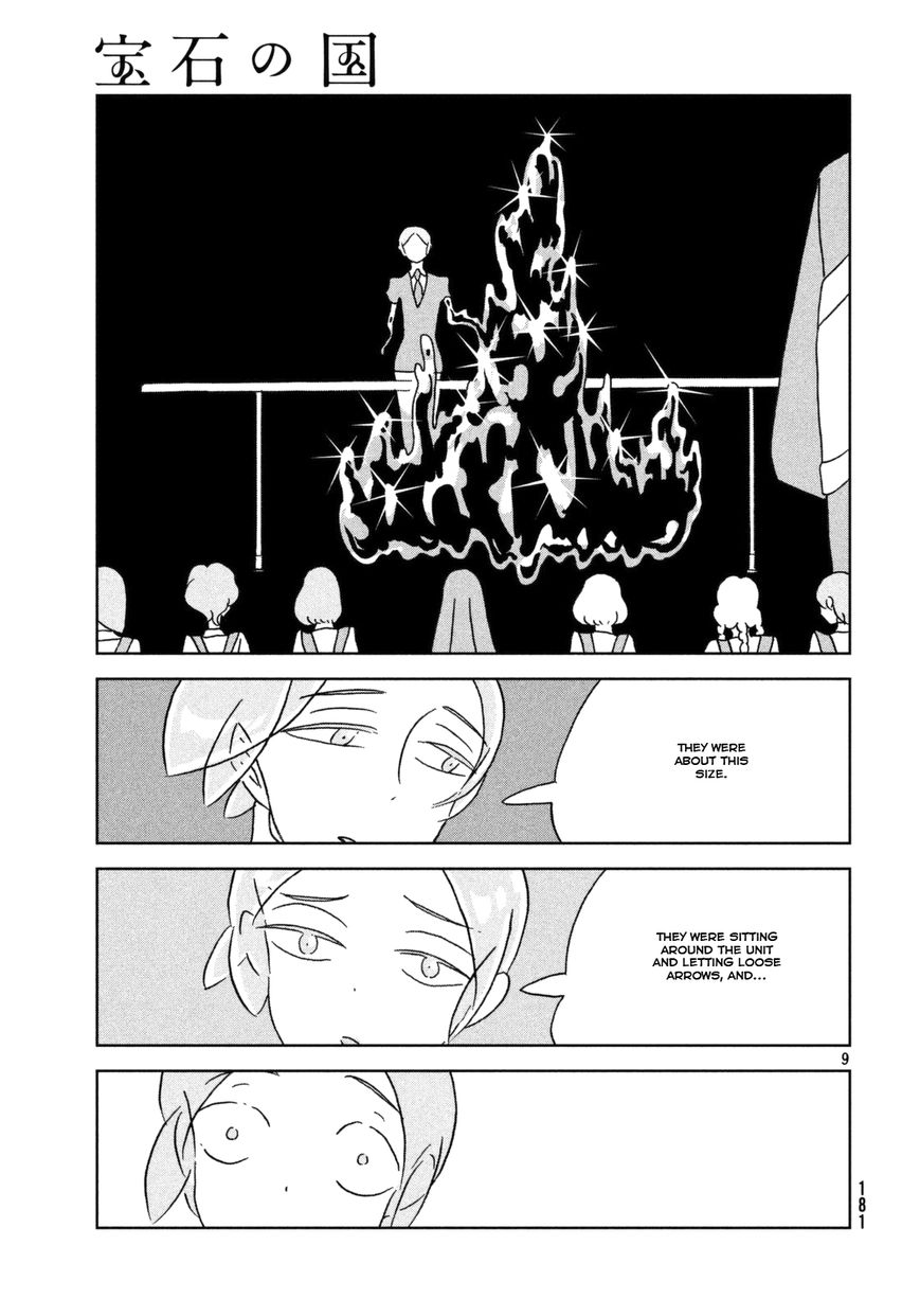 Houseki no Kuni Chapter 21 page 10 - Chapter 21 : Spring
