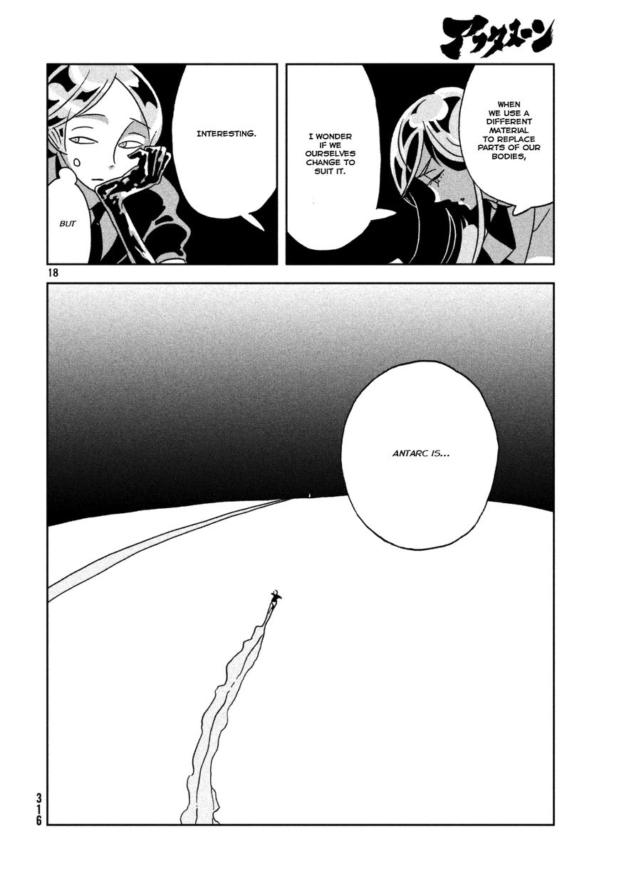 Houseki no Kuni Chapter 22 page 18 - Chapter 22 : Transfiguration