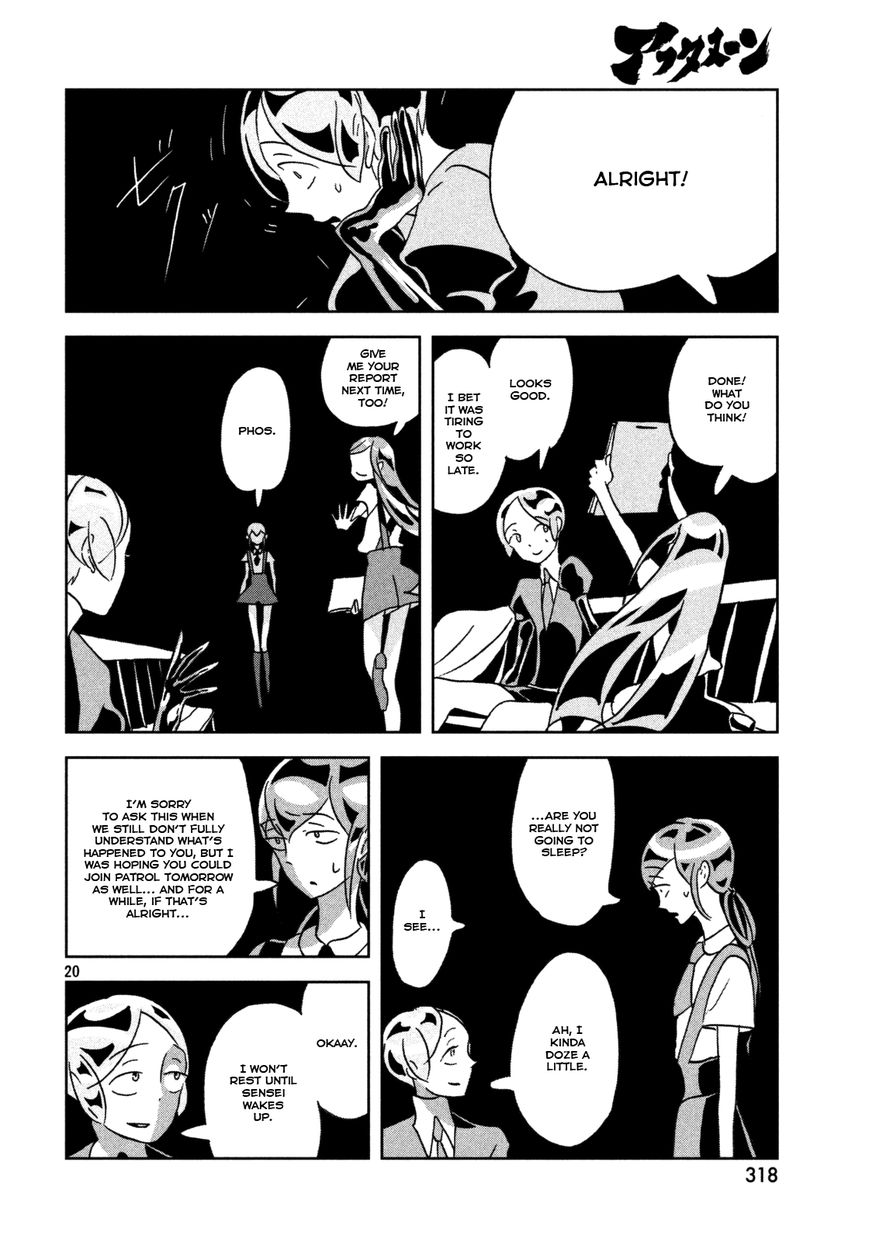 Houseki no Kuni Chapter 22 page 20 - Chapter 22 : Transfiguration