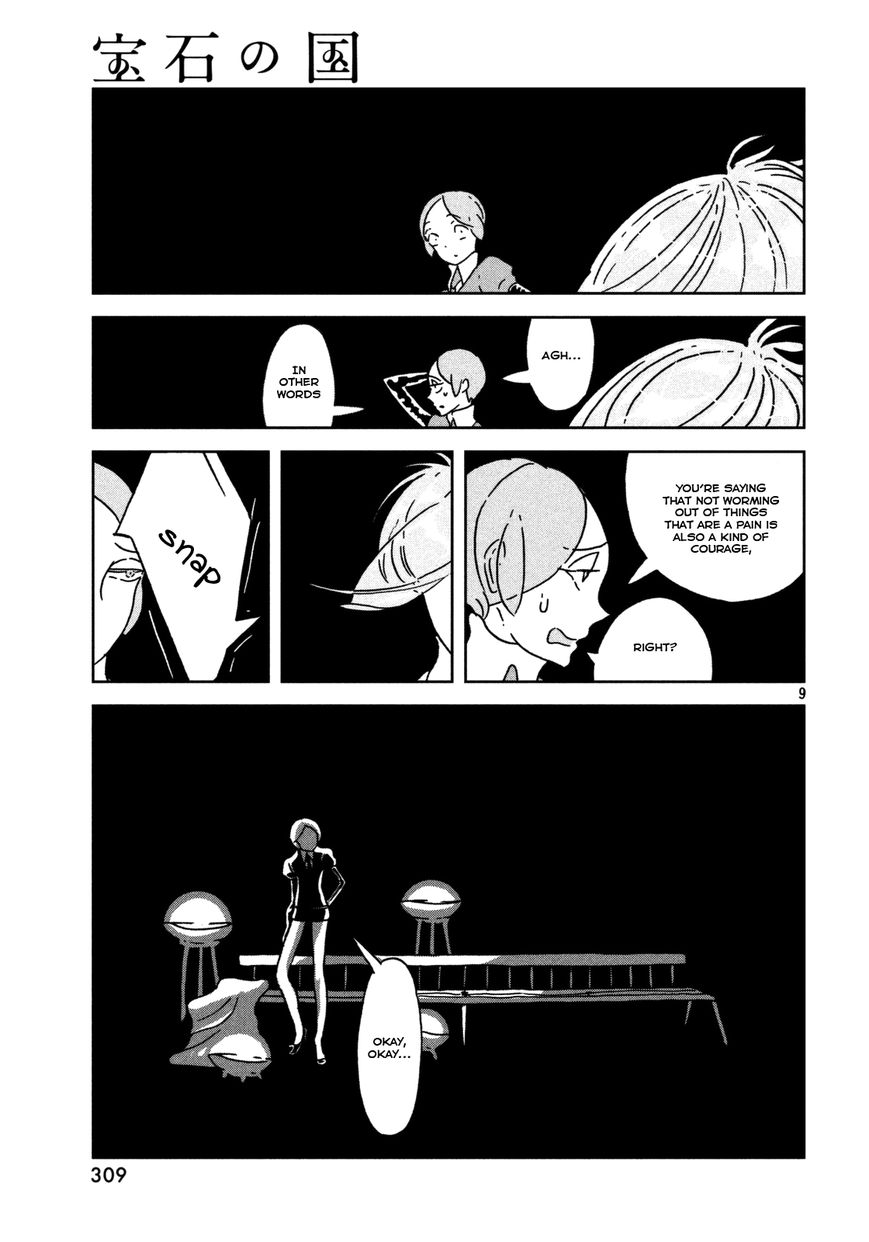 Houseki no Kuni Chapter 23 page 10 - Chapter 23 : Decision