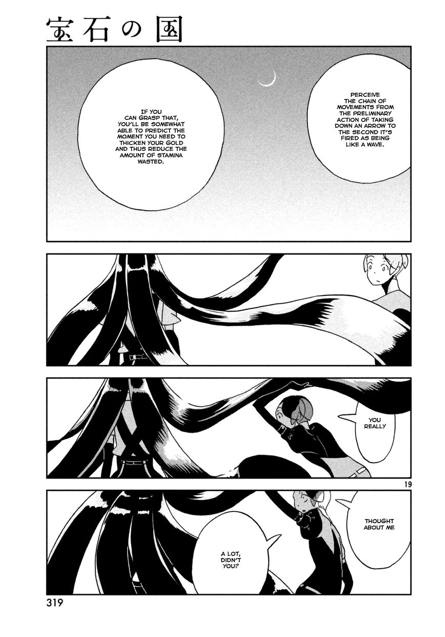 Houseki no Kuni Chapter 23 page 20 - Chapter 23 : Decision