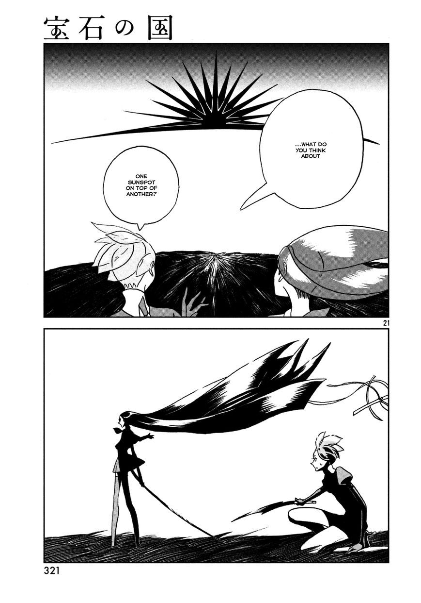 Houseki no Kuni Chapter 23 page 22 - Chapter 23 : Decision