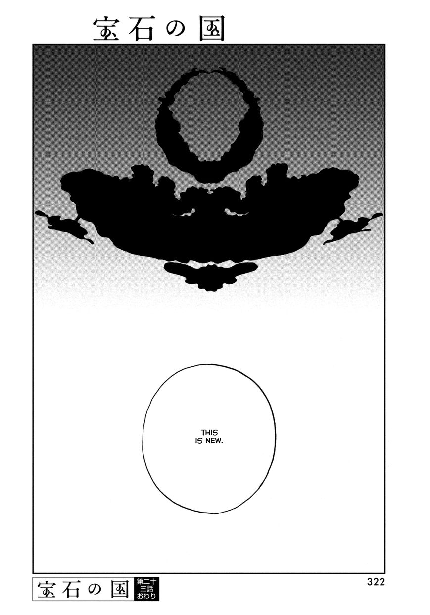 Houseki no Kuni Chapter 23 page 23 - Chapter 23 : Decision