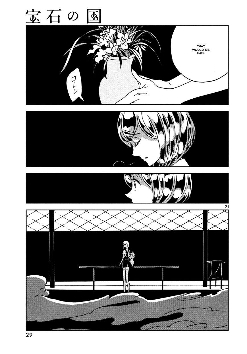 Houseki no Kuni Chapter 24 page 22 - Chapter 24 : Retreat