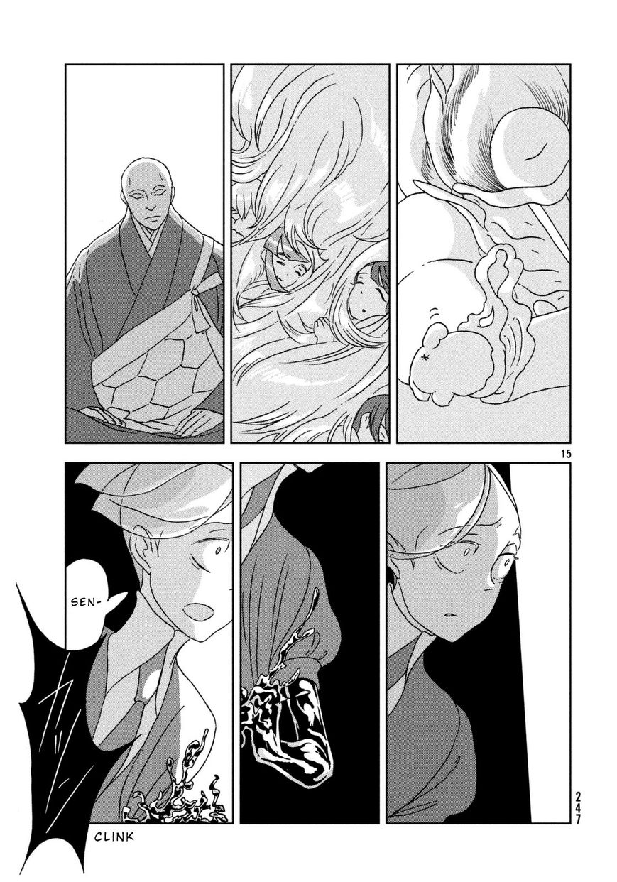 Houseki no Kuni Chapter 28 page 15 - Chapter 28 : Shiro