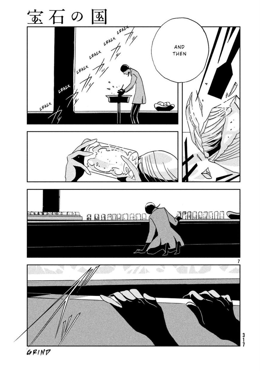Houseki no Kuni Chapter 29 page 7 - Chapter 29: Padparadscha