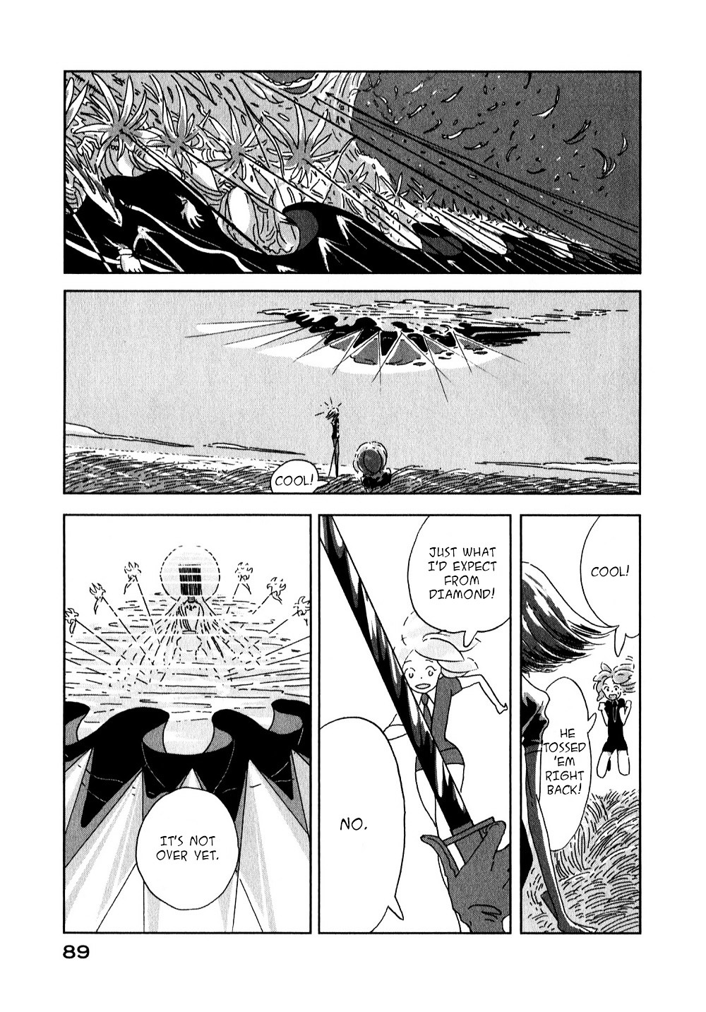 Houseki no Kuni Chapter 3 page 13 - Chapter 3 : Diamond (original version of translation)