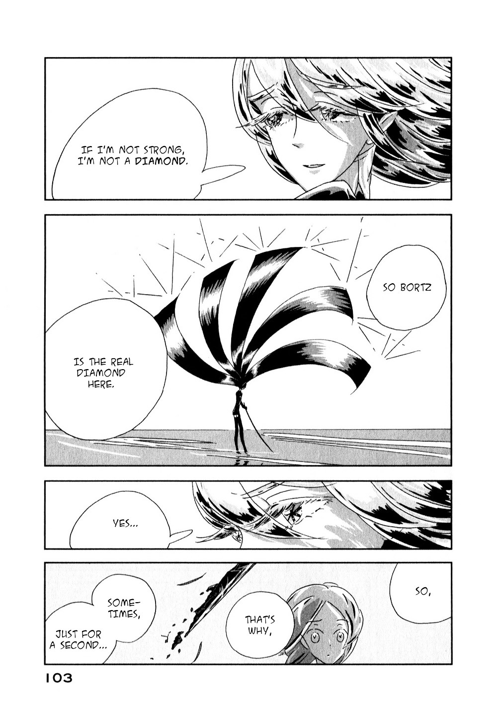 Houseki no Kuni Chapter 3 page 27 - Chapter 3 : Diamond (original version of translation)