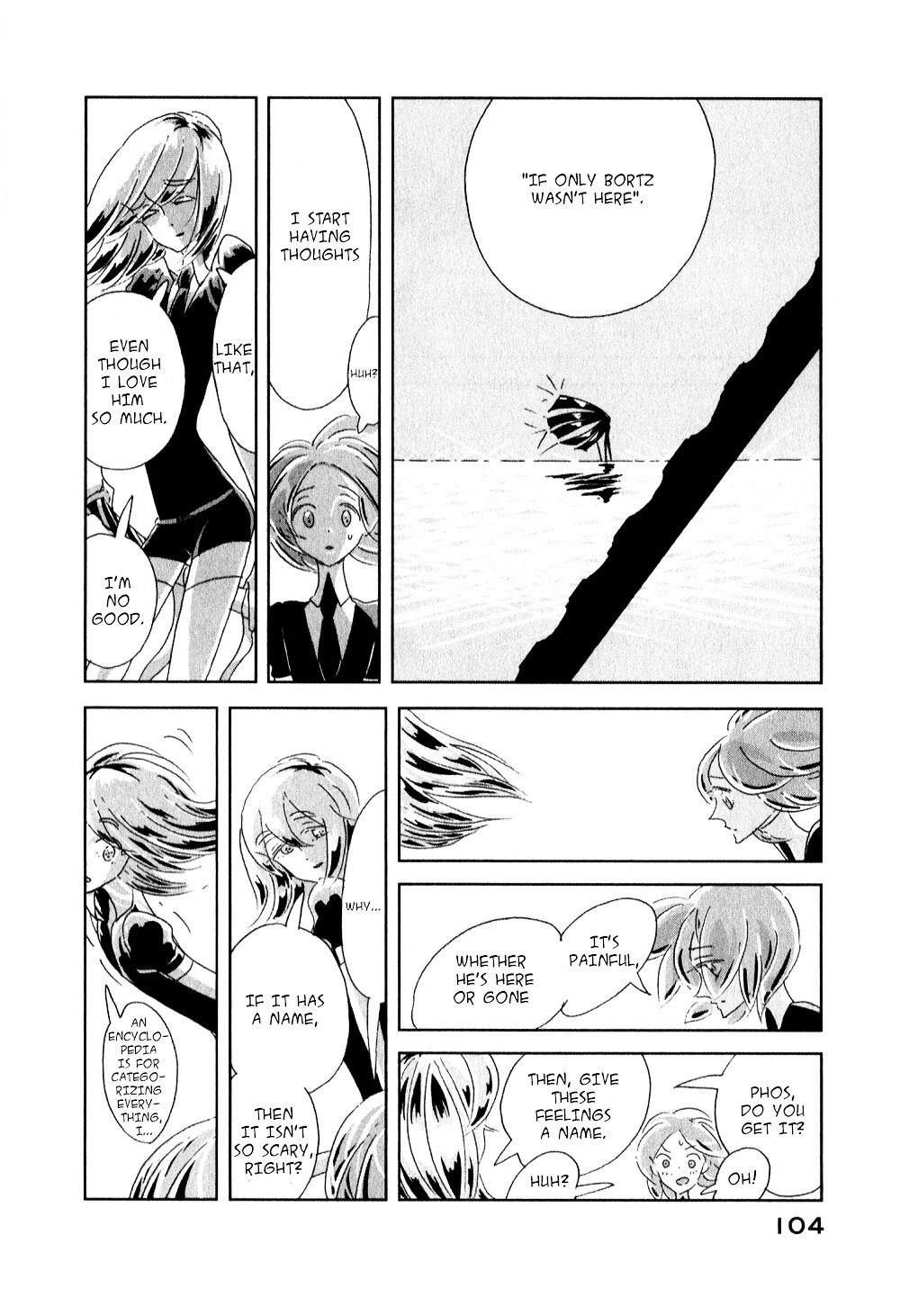 Houseki no Kuni Chapter 3 page 28 - Chapter 3 : Diamond (original version of translation)