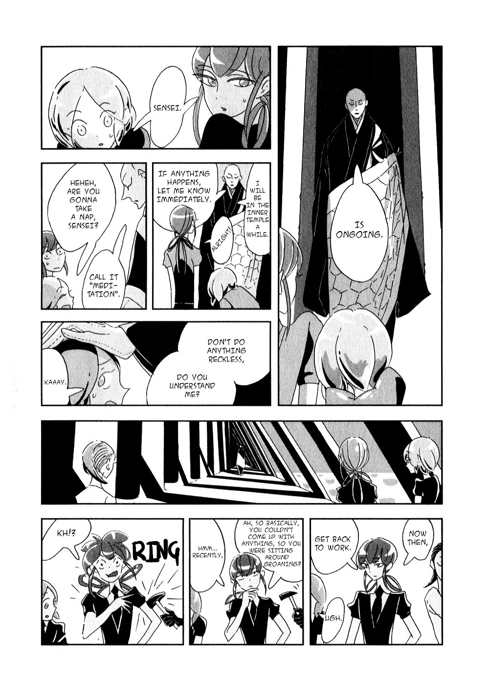 Houseki no Kuni Chapter 3 page 3 - Chapter 3 : Diamond (original version of translation)