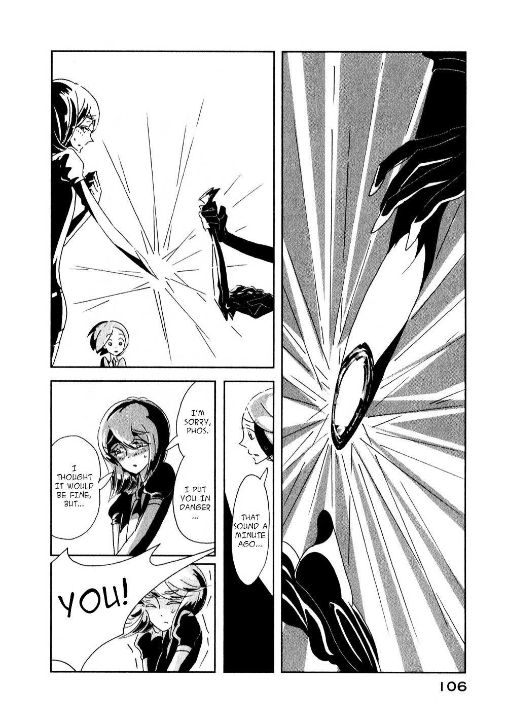 Houseki no Kuni Chapter 3 page 30 - Chapter 3 : Diamond (original version of translation)