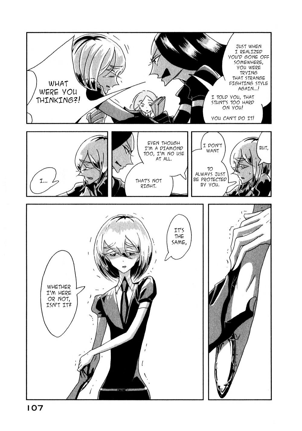 Houseki no Kuni Chapter 3 page 31 - Chapter 3 : Diamond (original version of translation)
