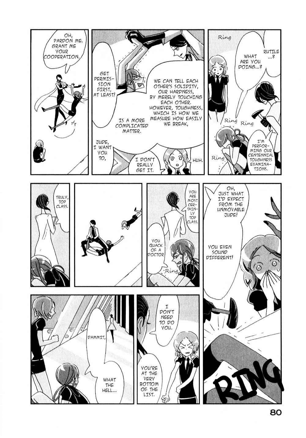 Houseki no Kuni Chapter 3 page 4 - Chapter 3 : Diamond (original version of translation)