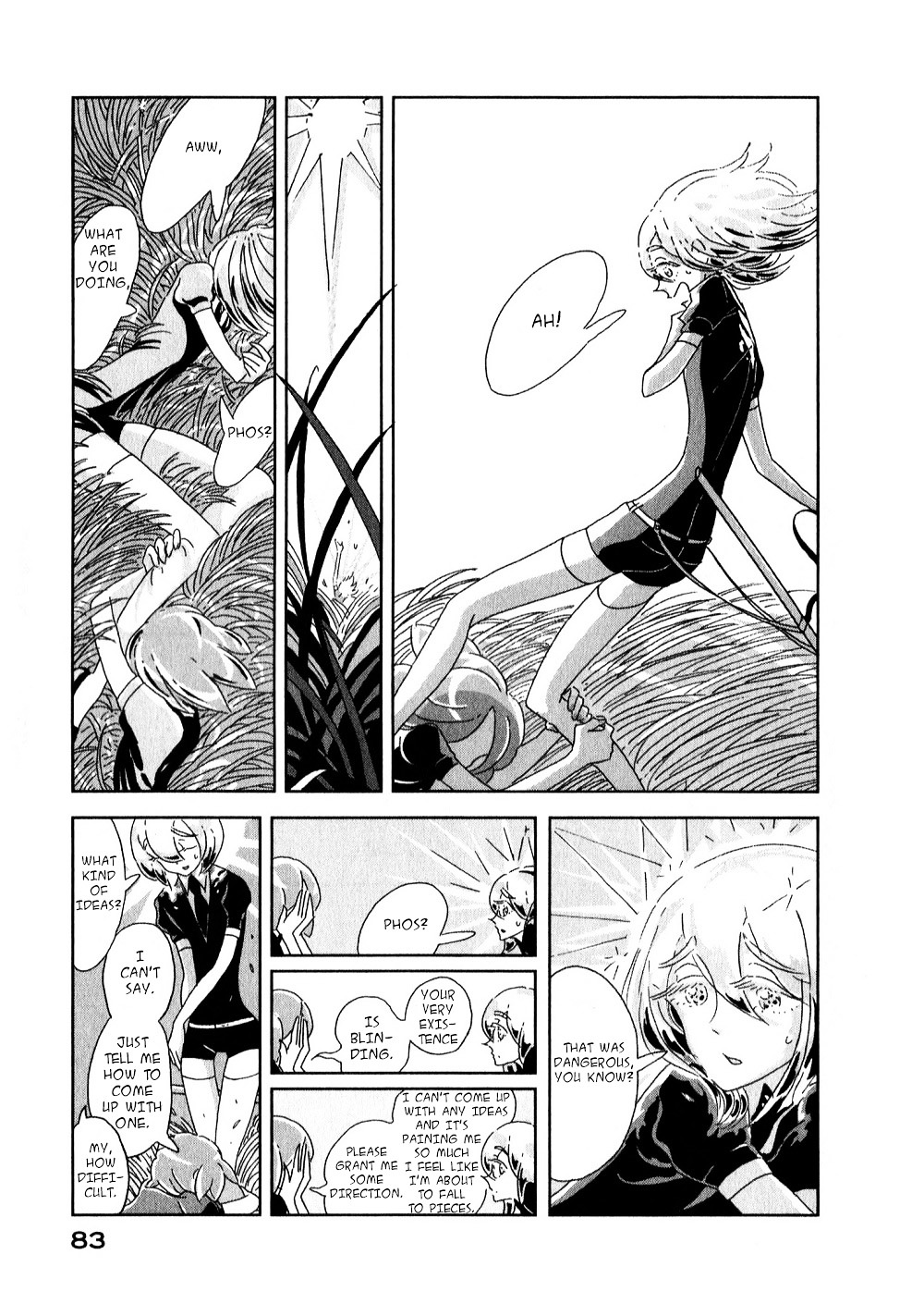 Houseki no Kuni Chapter 3 page 7 - Chapter 3 : Diamond (original version of translation)