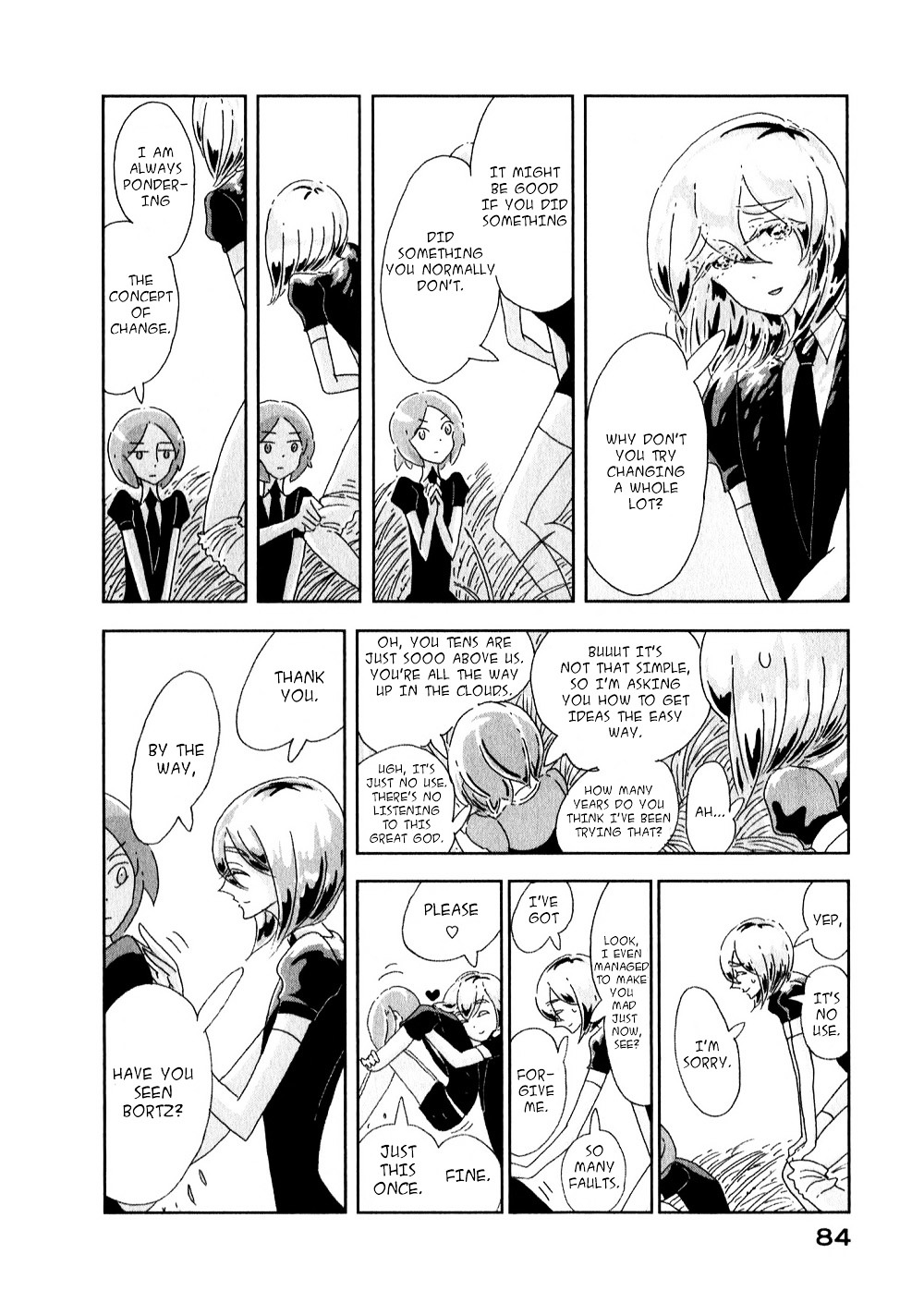 Houseki no Kuni Chapter 3 page 8 - Chapter 3 : Diamond (original version of translation)