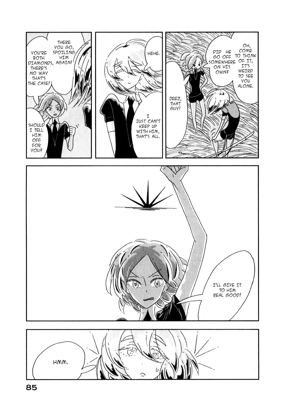 Houseki no Kuni Chapter 3 page 9 - Chapter 3 : Diamond (original version of translation)