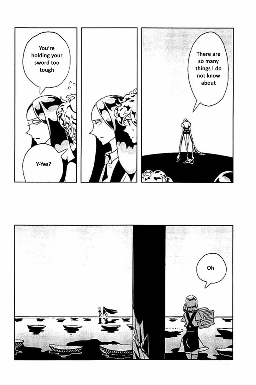 Houseki no Kuni Chapter 30 page 21 - Chapter 30 : An Empty Sunspot