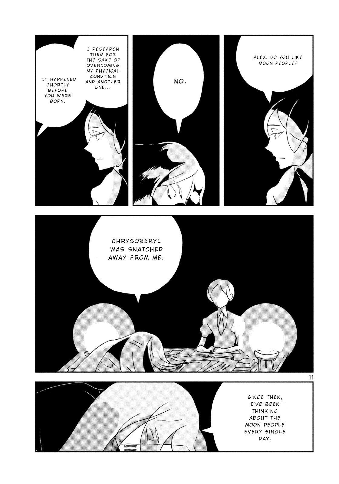 Houseki no Kuni Chapter 31 page 11 - Chapter 31 : Fresh
