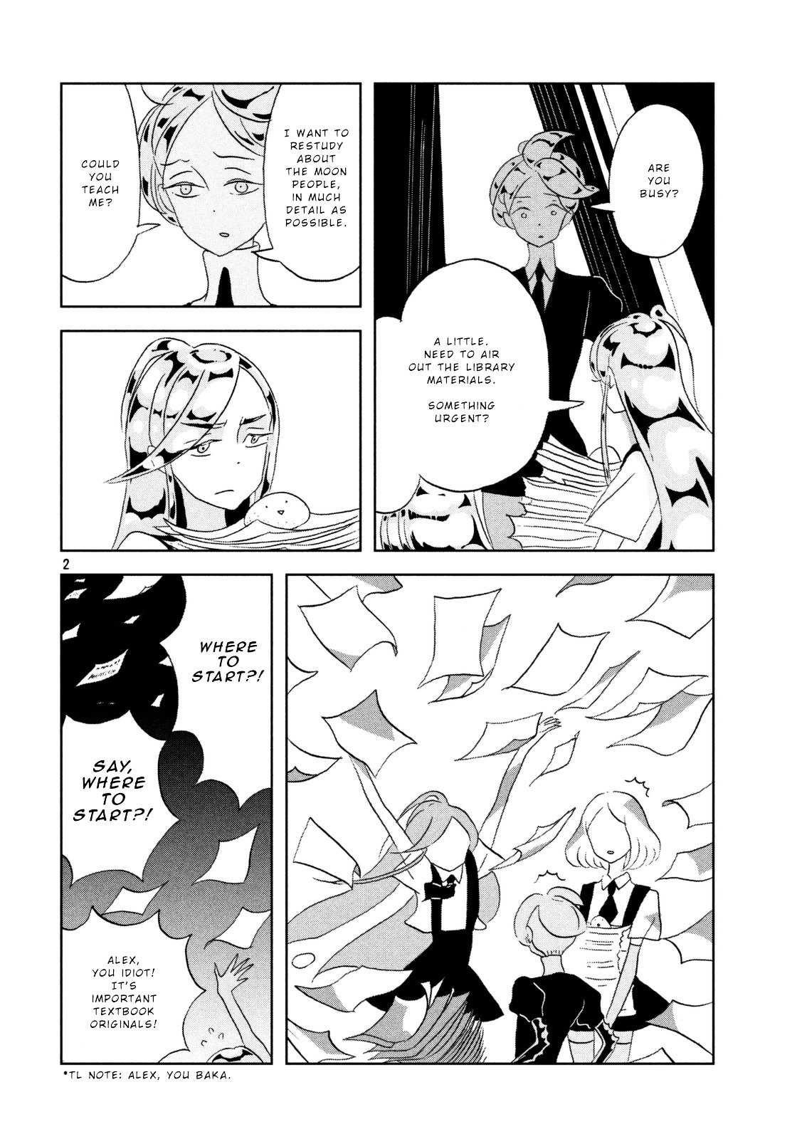 Houseki no Kuni Chapter 31 page 2 - Chapter 31 : Fresh