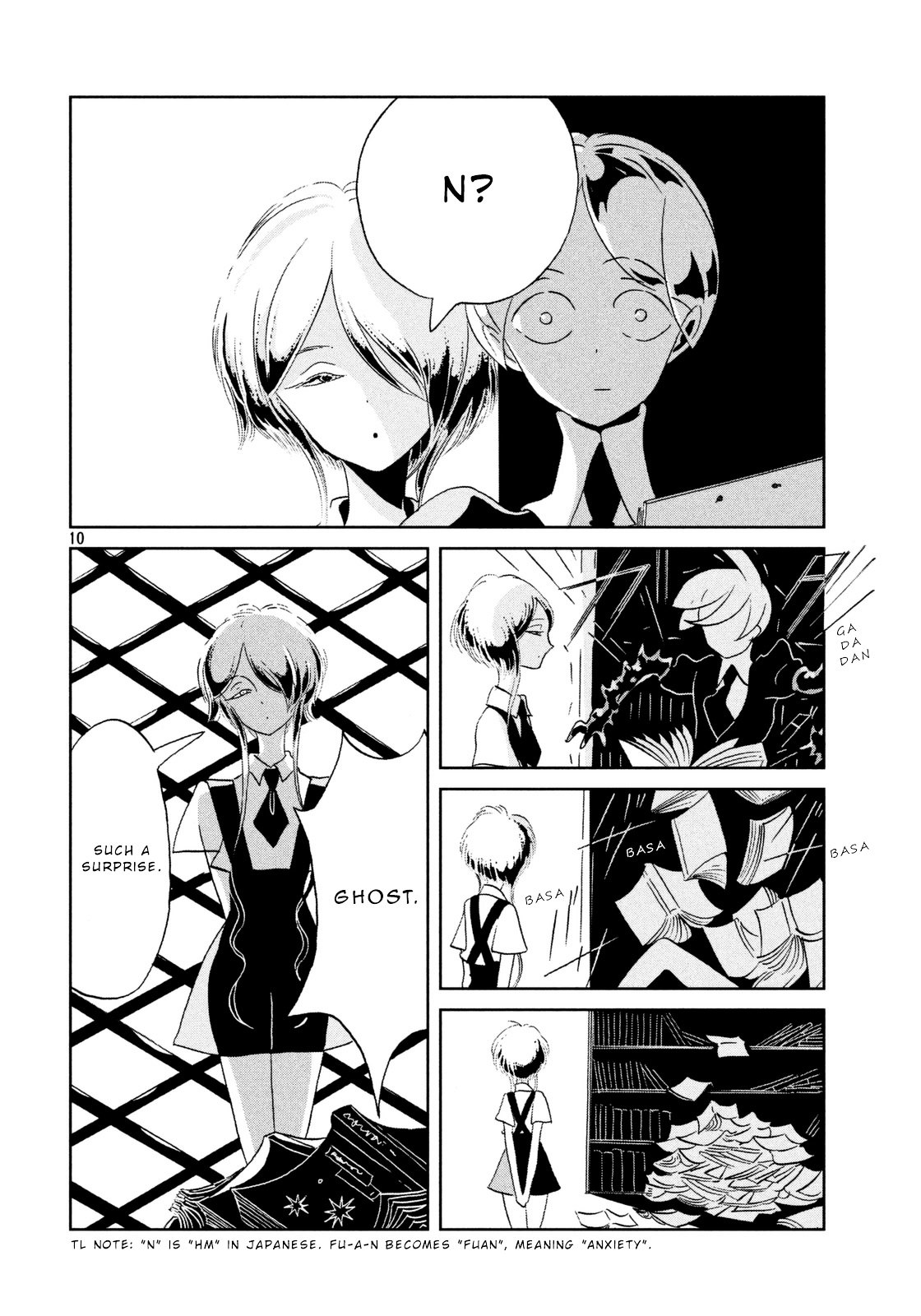 Houseki no Kuni Chapter 32 page 10 - Chapter 32 : Anxiety