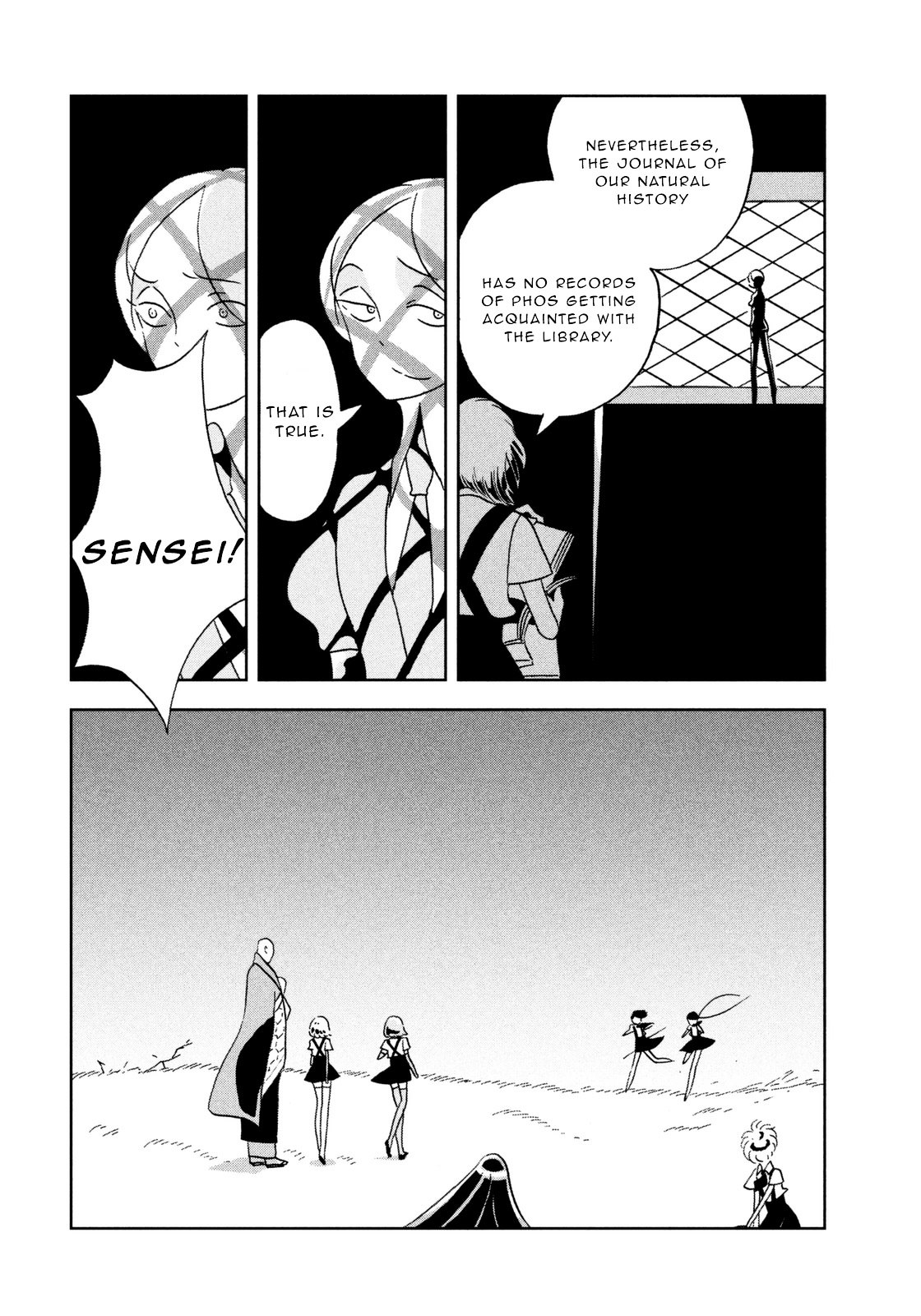 Houseki no Kuni Chapter 32 page 18 - Chapter 32 : Anxiety