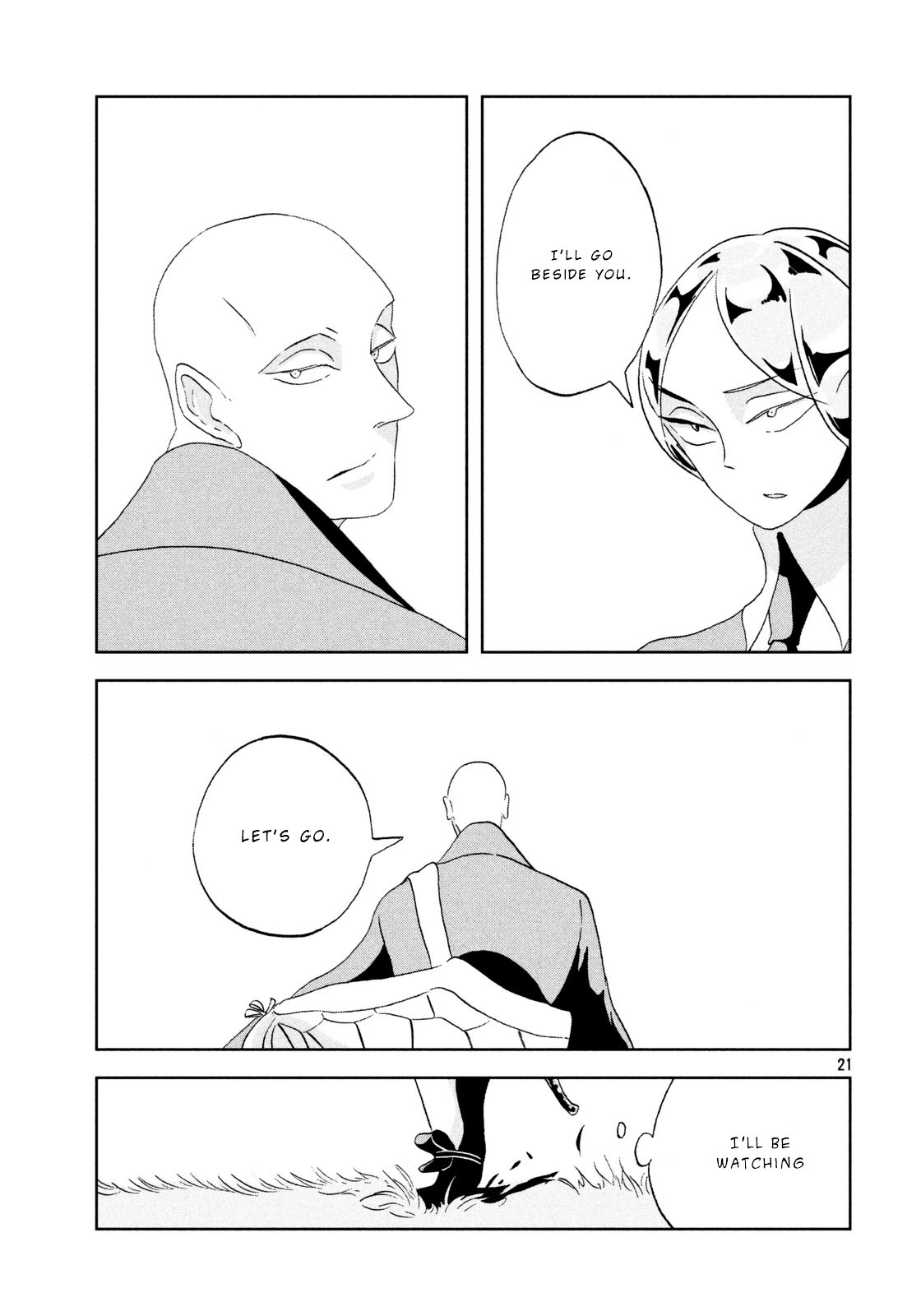 Houseki no Kuni Chapter 32 page 21 - Chapter 32 : Anxiety