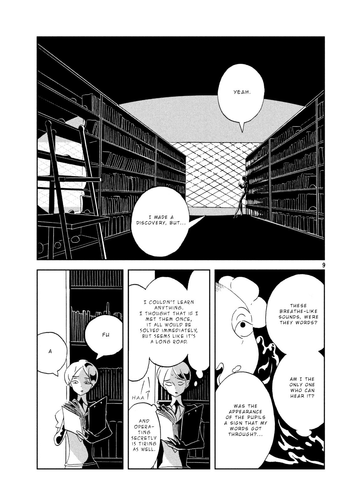Houseki no Kuni Chapter 32 page 9 - Chapter 32 : Anxiety