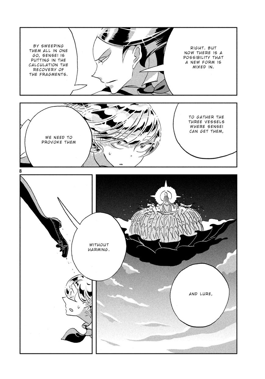 Houseki no Kuni Chapter 33 page 8 - Chapter 33 : Distance
