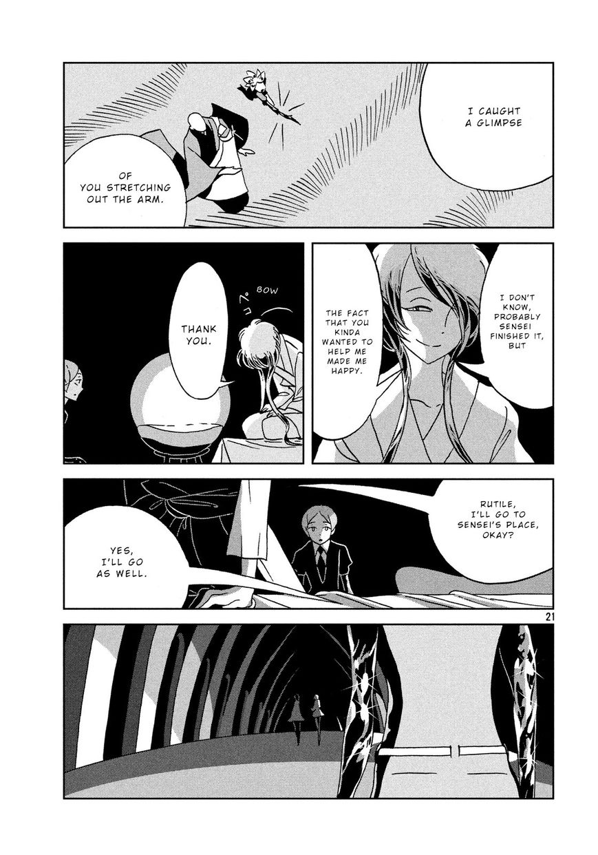 Houseki no Kuni Chapter 34 page 21 - Chapter 34 : Inversion