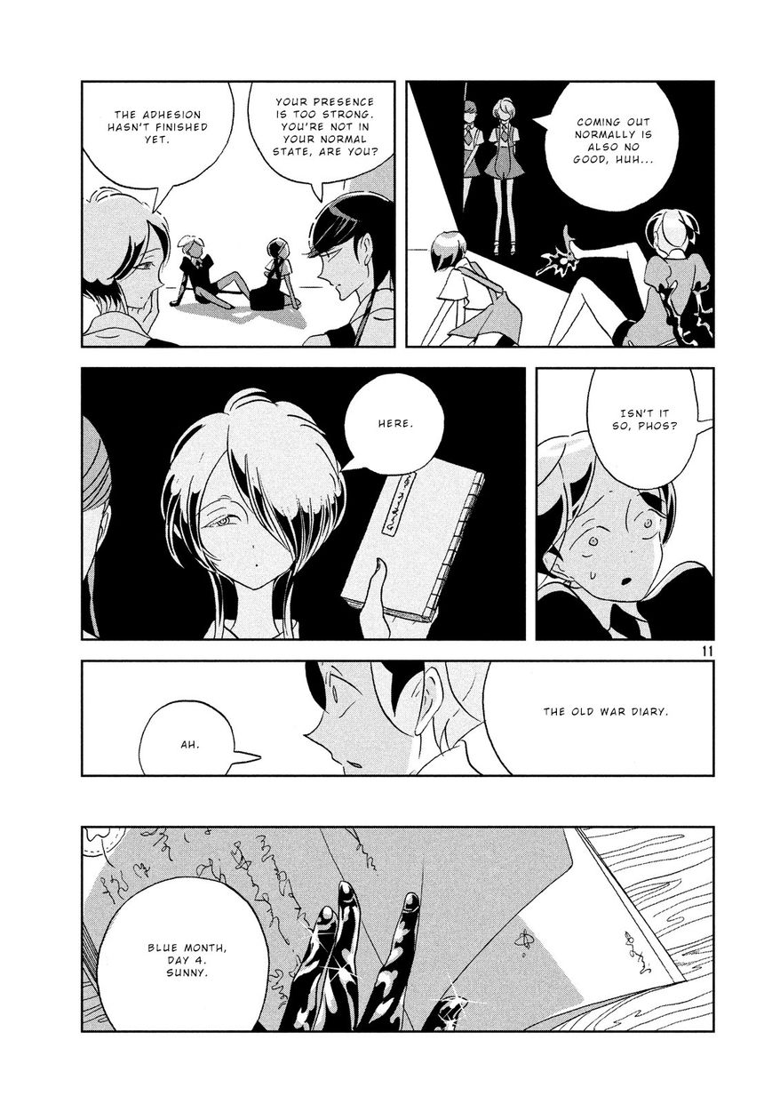 Houseki no Kuni Chapter 35 page 11 - Chapter 35 : Two persons