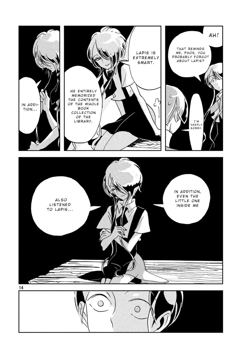 Houseki no Kuni Chapter 35 page 14 - Chapter 35 : Two persons
