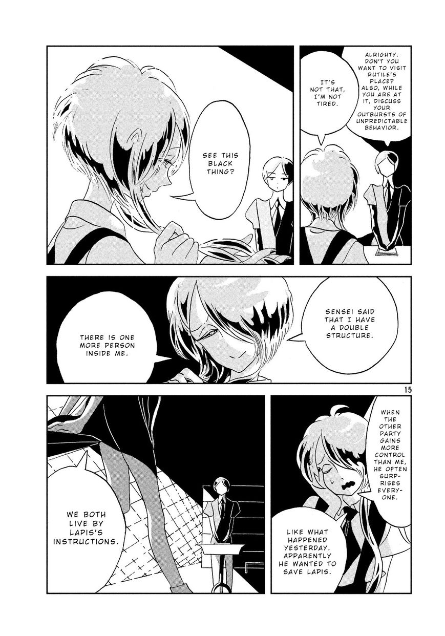 Houseki no Kuni Chapter 35 page 15 - Chapter 35 : Two persons