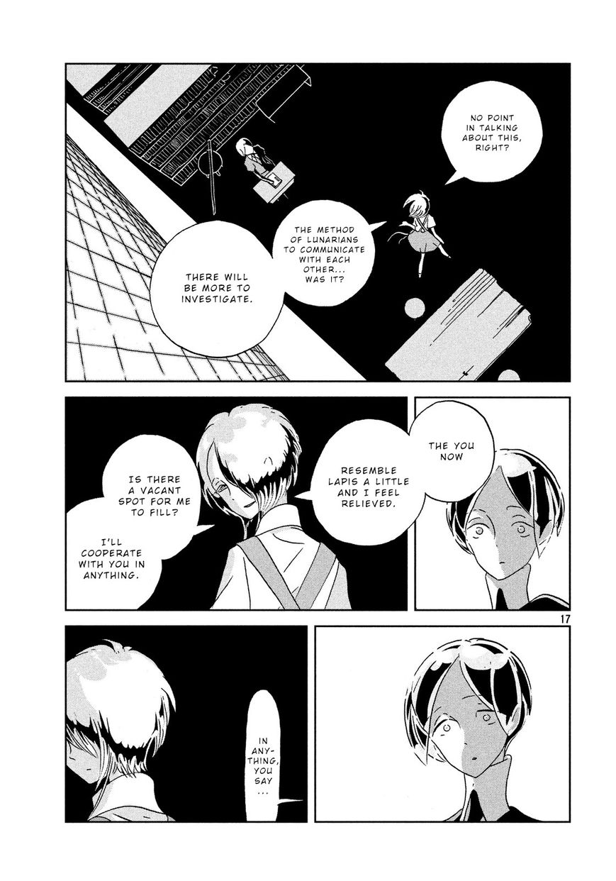 Houseki no Kuni Chapter 35 page 17 - Chapter 35 : Two persons