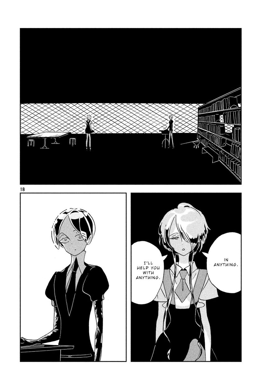 Houseki no Kuni Chapter 35 page 18 - Chapter 35 : Two persons