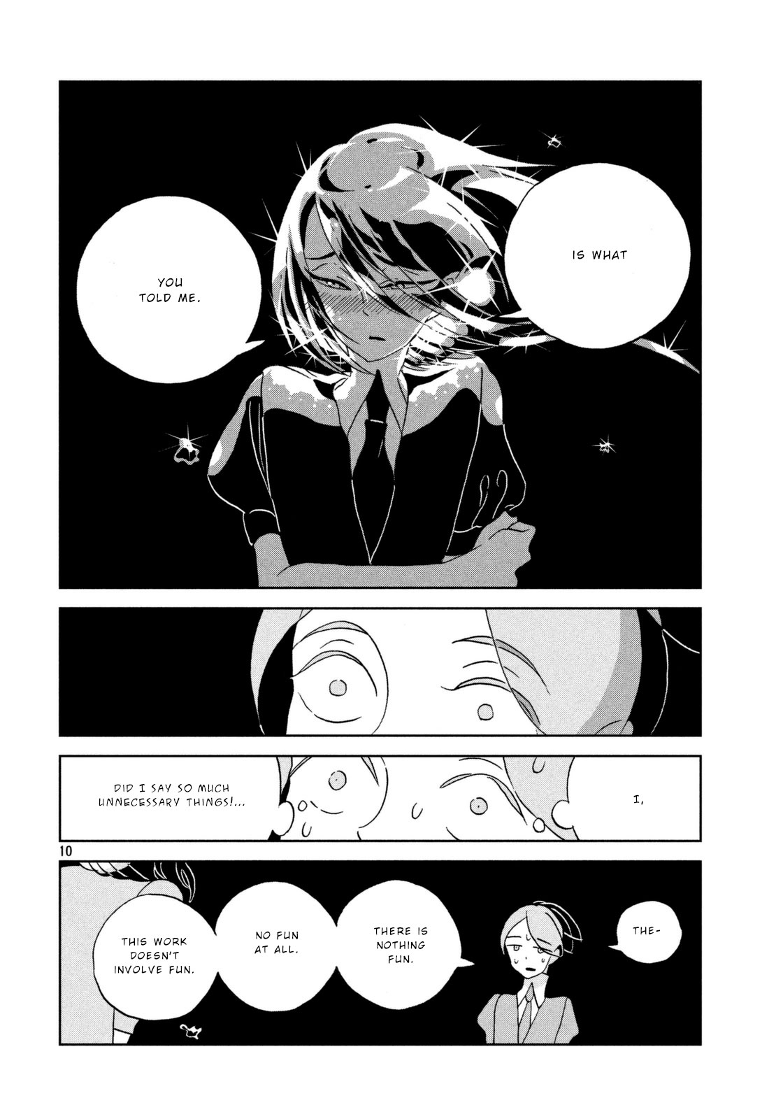 Houseki no Kuni Chapter 36 page 10 - Chapter 36 : New Job