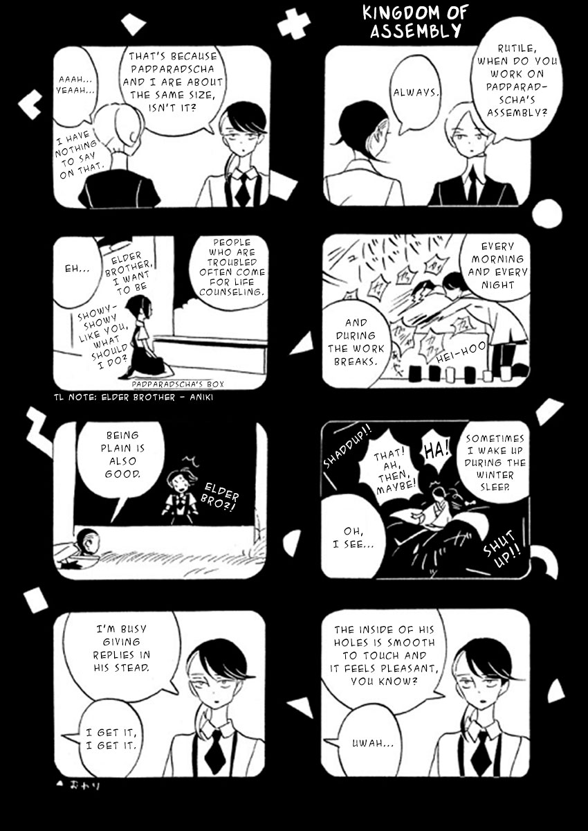 Houseki no Kuni Chapter 36 page 27 - Chapter 36 : New Job
