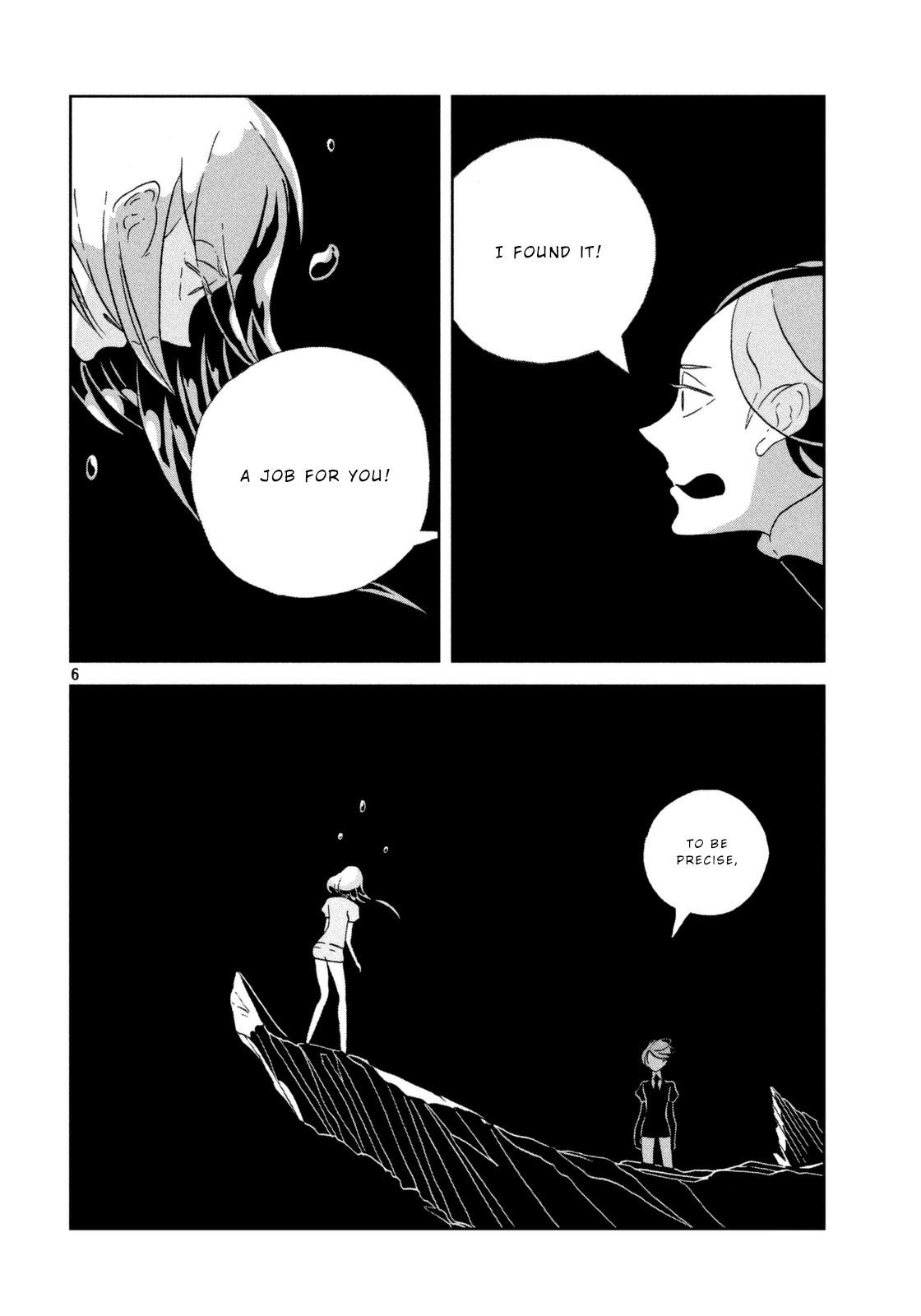 Houseki no Kuni Chapter 36 page 6 - Chapter 36 : New Job