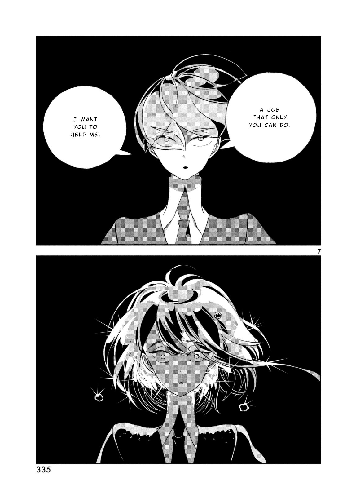 Houseki no Kuni Chapter 36 page 7 - Chapter 36 : New Job