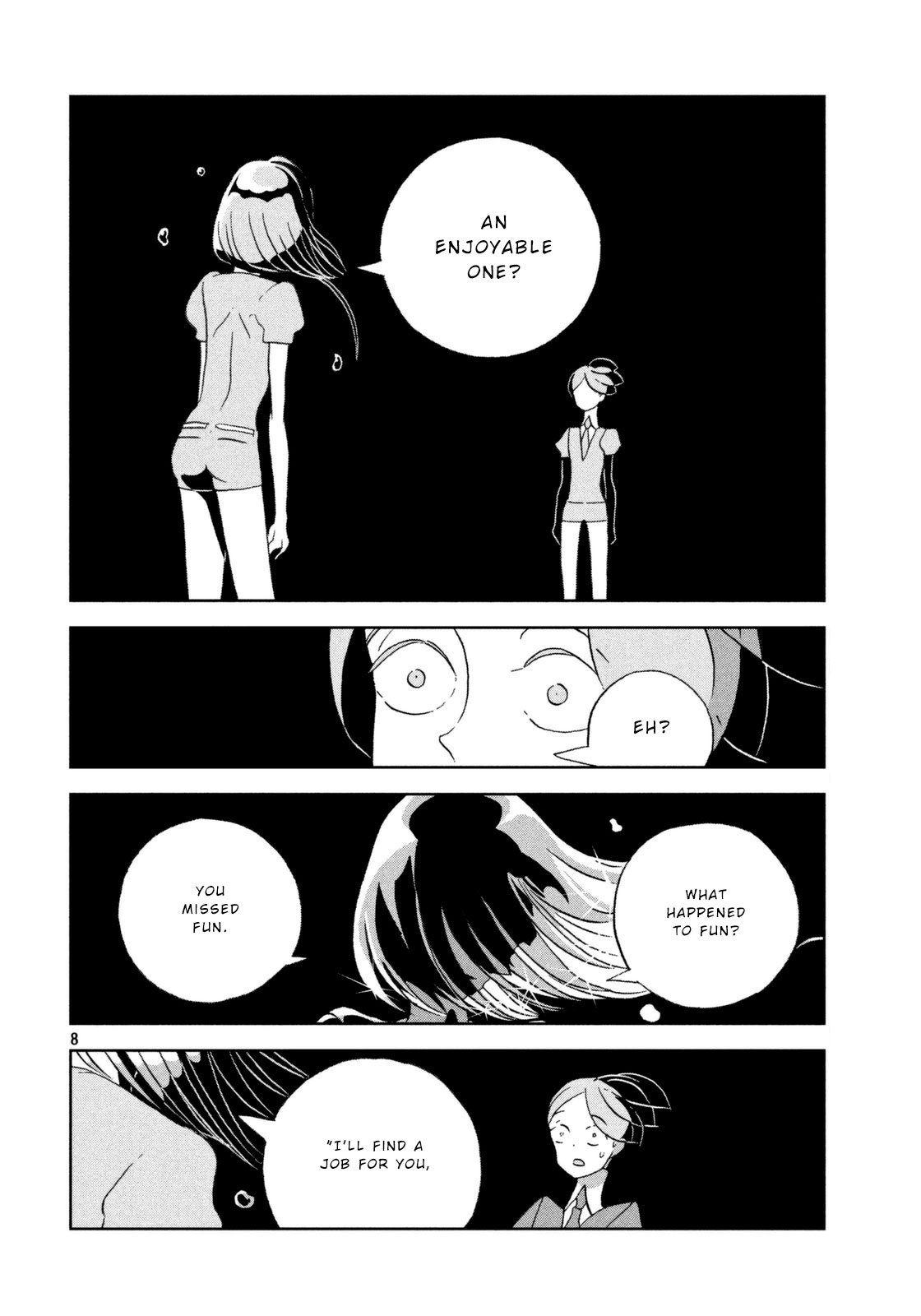 Houseki no Kuni Chapter 36 page 8 - Chapter 36 : New Job