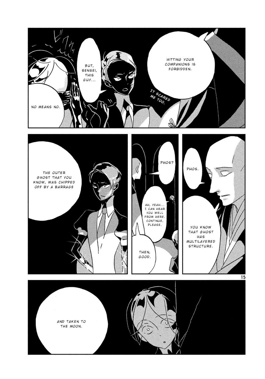 Houseki no Kuni Chapter 38 page 15 - Chapter 38 : Ghost-Quartz