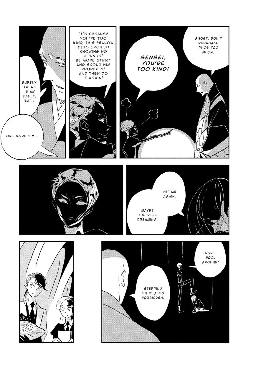 Houseki no Kuni Chapter 38 page 18 - Chapter 38 : Ghost-Quartz