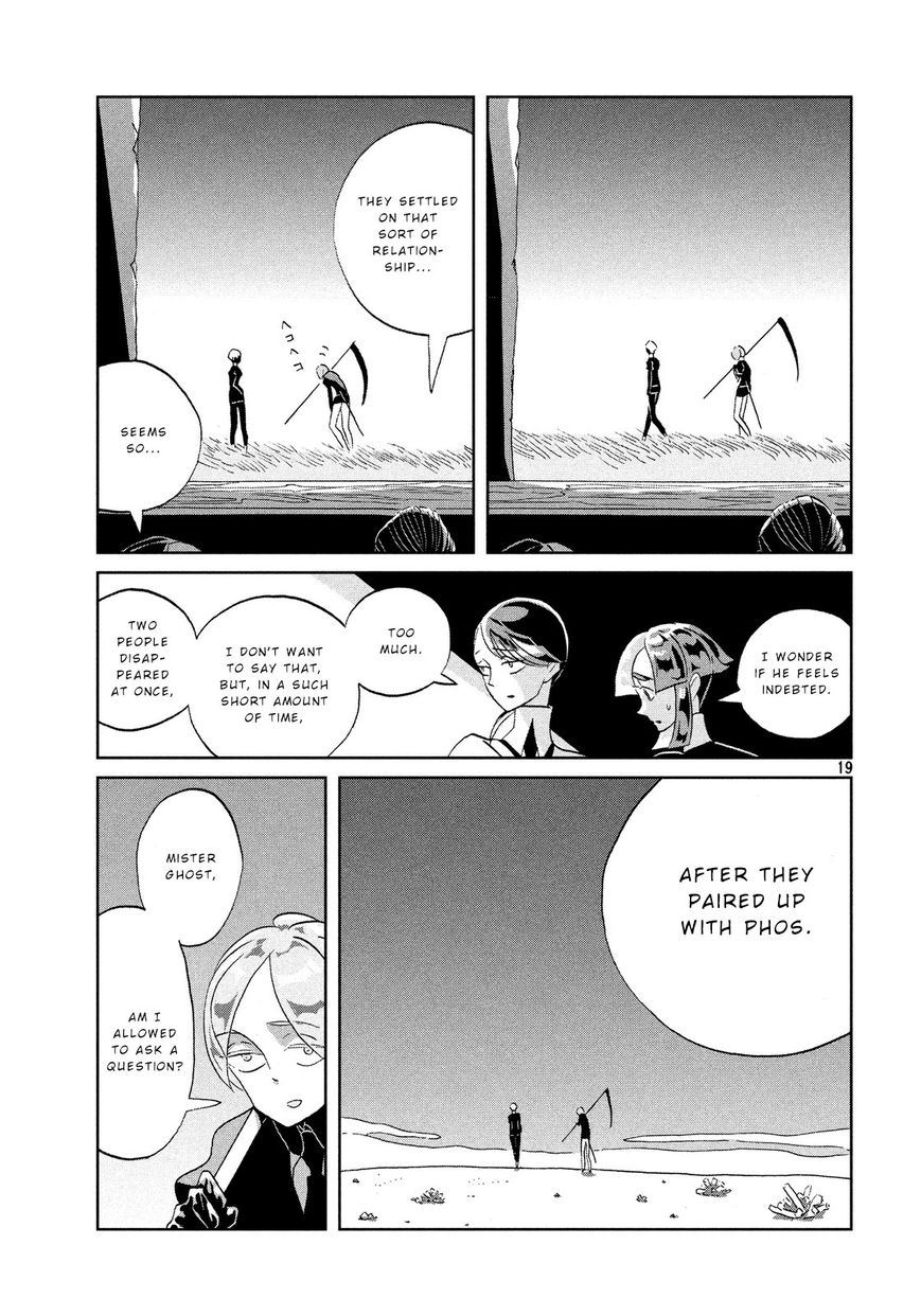 Houseki no Kuni Chapter 38 page 19 - Chapter 38 : Ghost-Quartz
