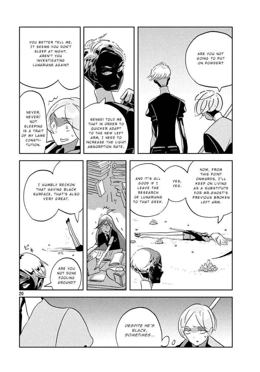 Houseki no Kuni Chapter 38 page 20 - Chapter 38 : Ghost-Quartz