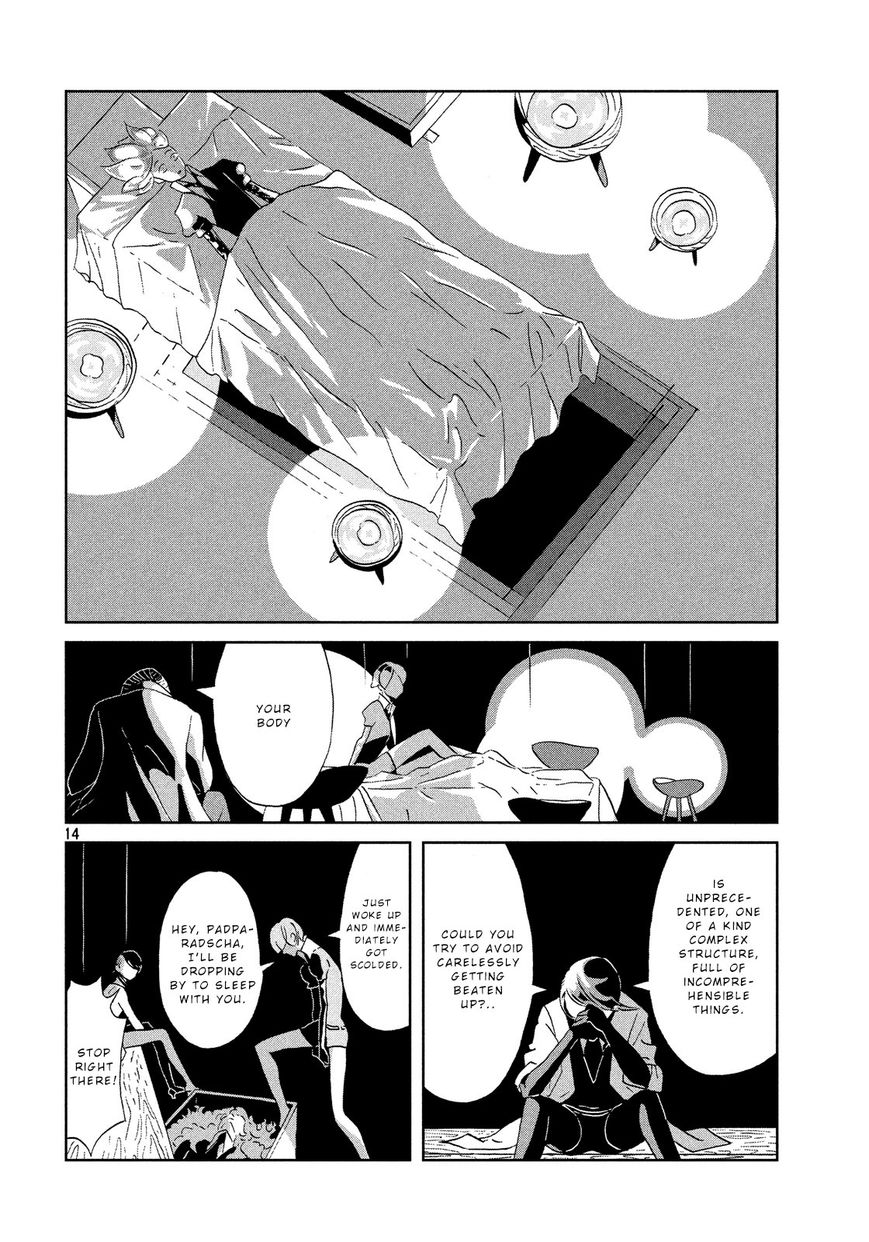 Houseki no Kuni Chapter 39 page 14 - Chapter 39 : Self-blame