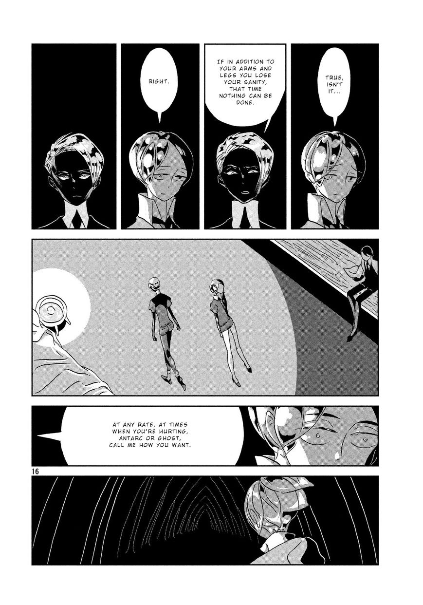 Houseki no Kuni Chapter 39 page 16 - Chapter 39 : Self-blame