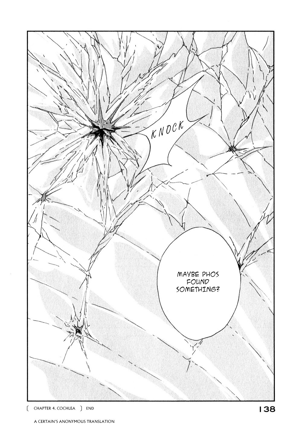 Houseki no Kuni Chapter 4 page 24 - Chapter 4 : Cochlea (original version of translation)