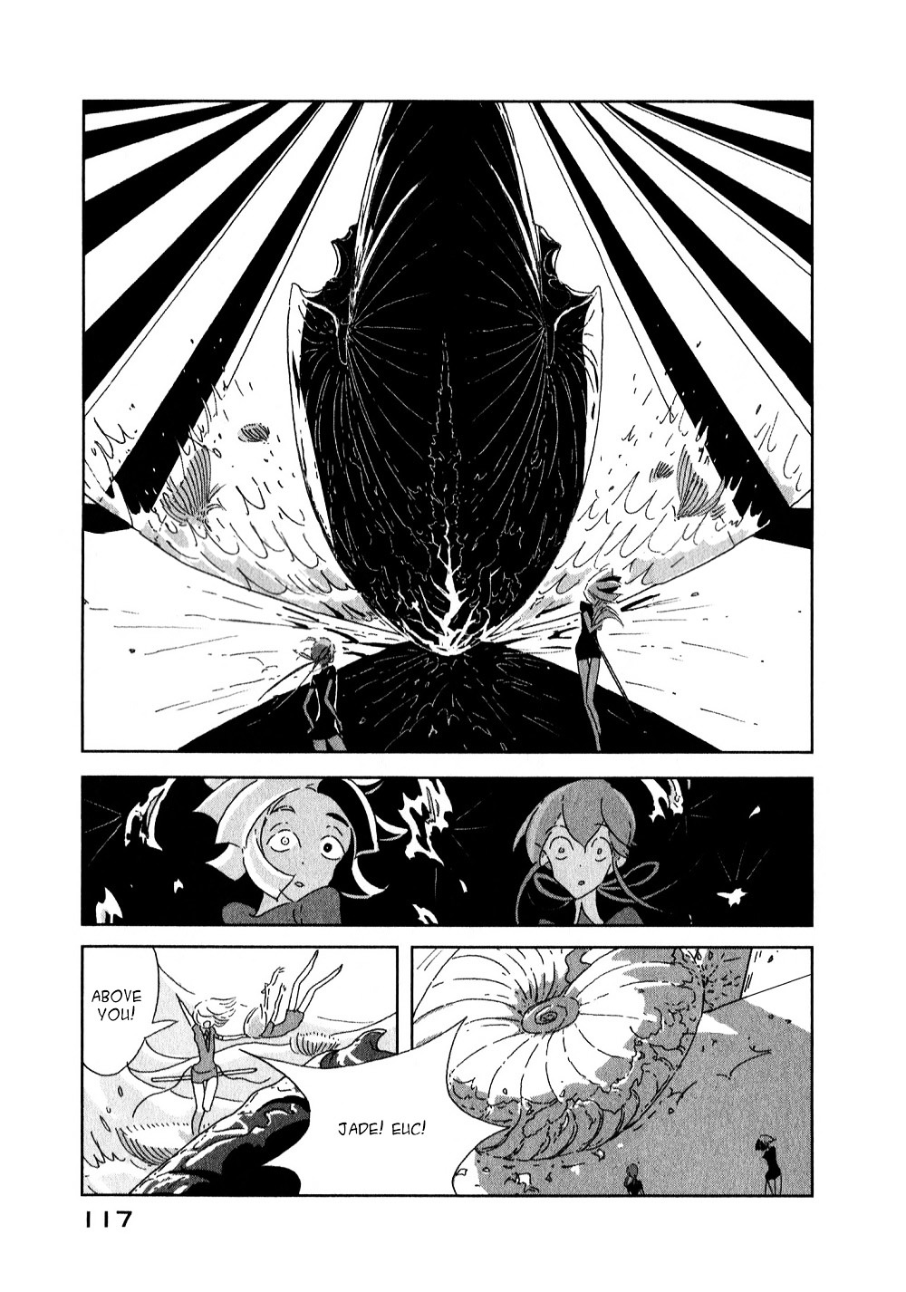 Houseki no Kuni Chapter 4 page 3 - Chapter 4 : Cochlea (original version of translation)