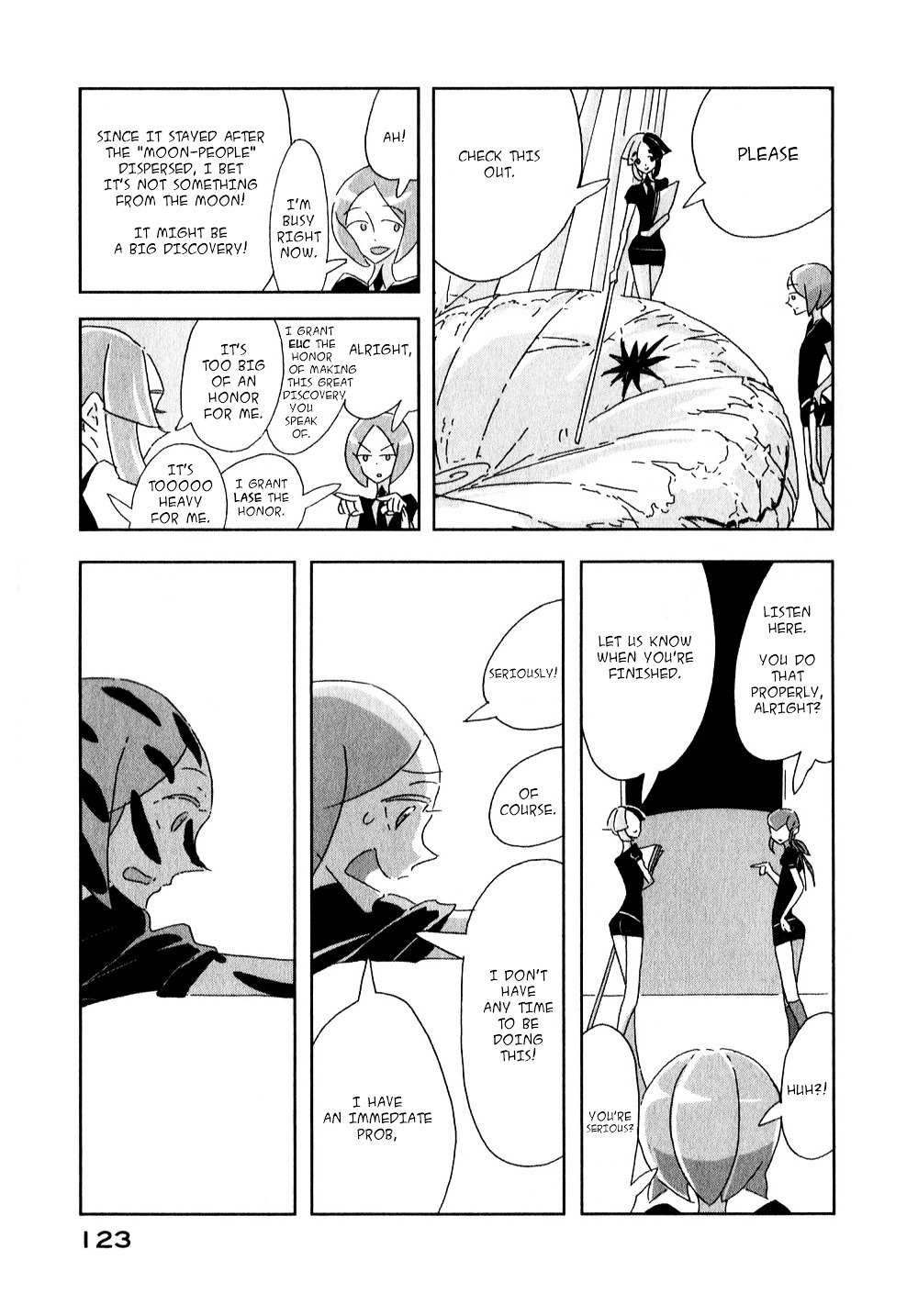 Houseki no Kuni Chapter 4 page 9 - Chapter 4 : Cochlea (original version of translation)