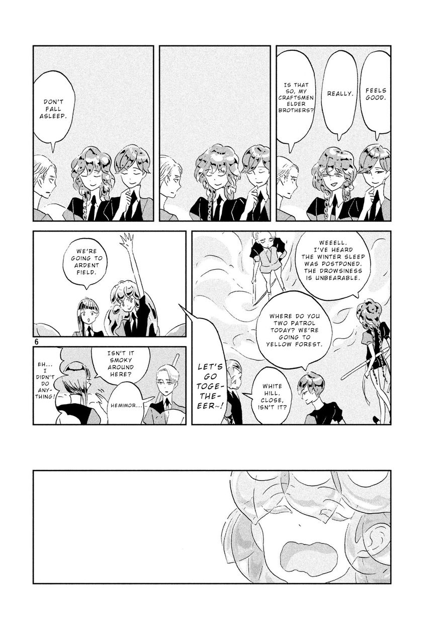 Houseki no Kuni Chapter 41 page 6 - Chapter 41 : Sight